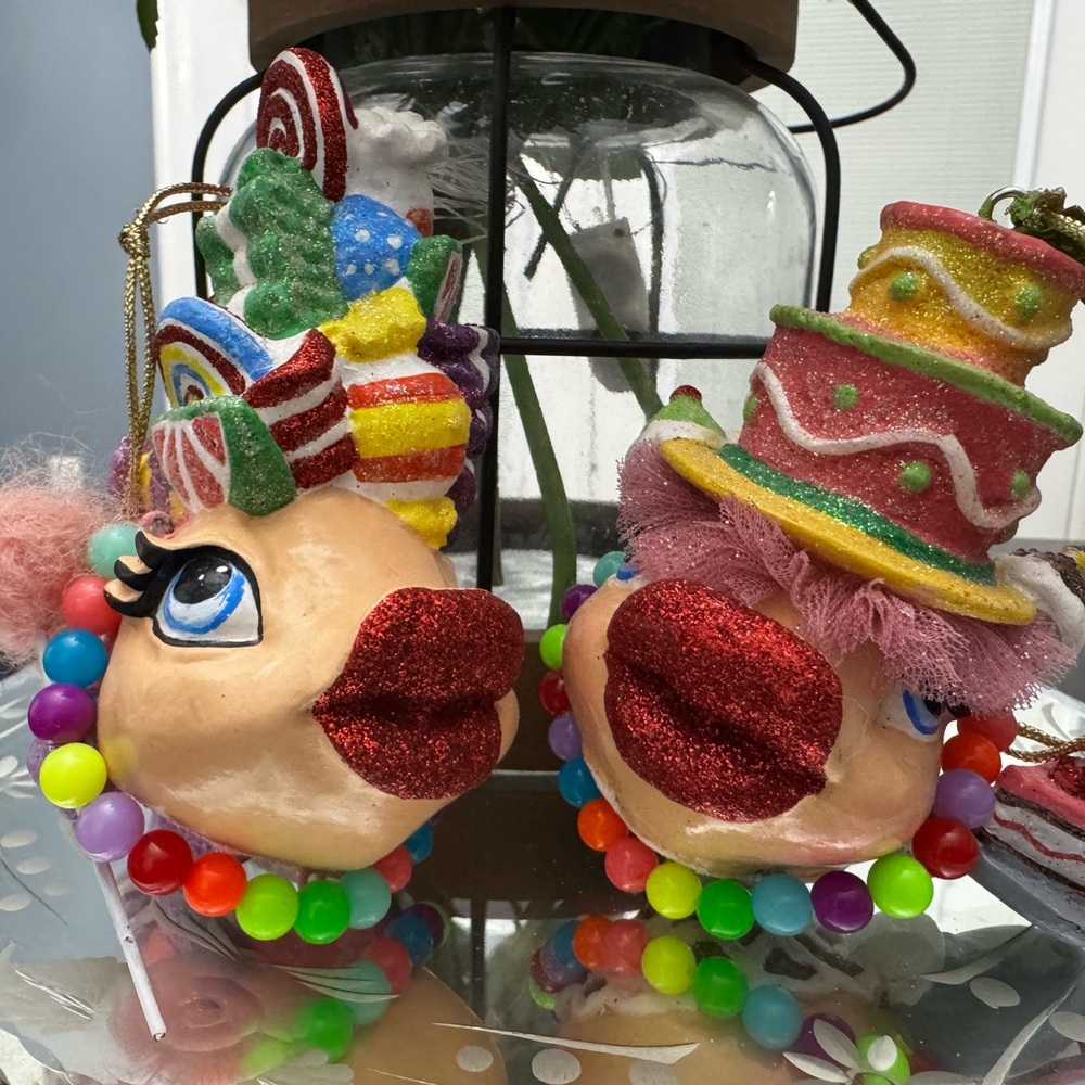 Katherine Collection Kissing Fish Ornaments
